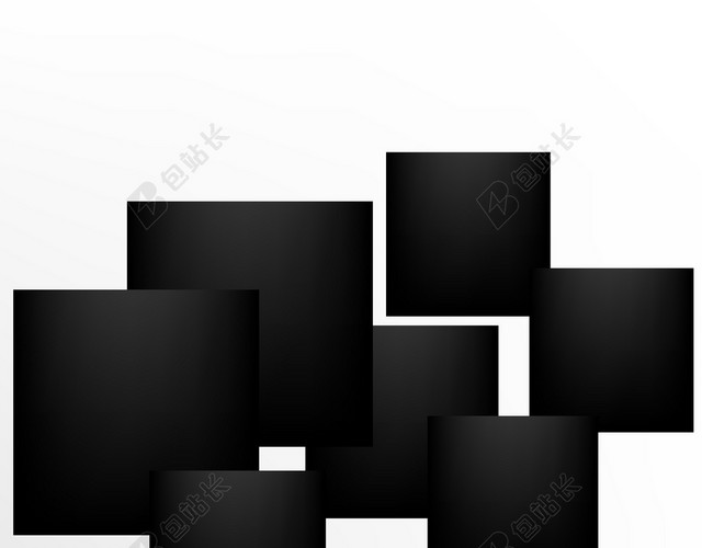 黑色多边形拼接叠加背景图