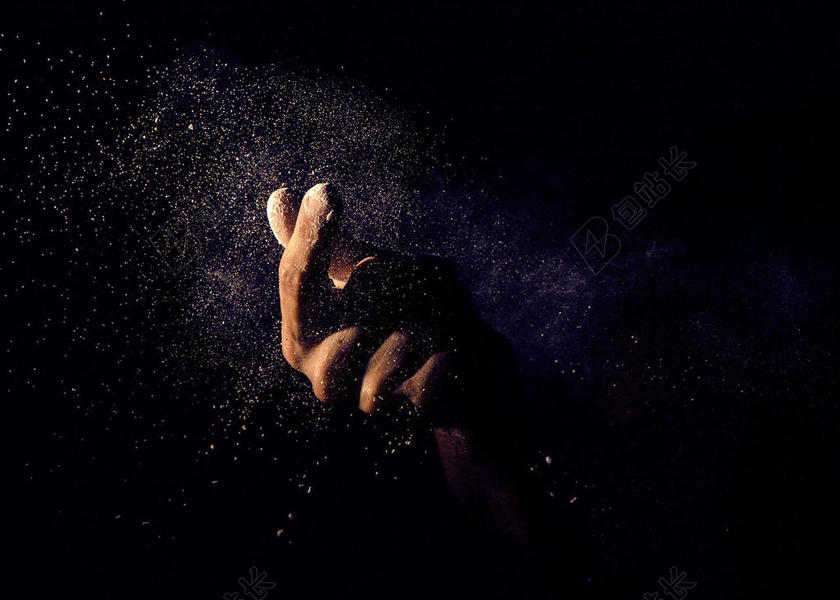 广告艺术手指比心背景图片