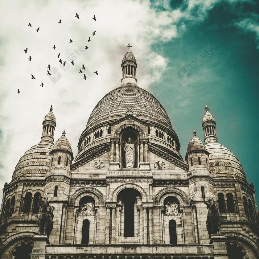 旅游唯美建筑物城市背景图片