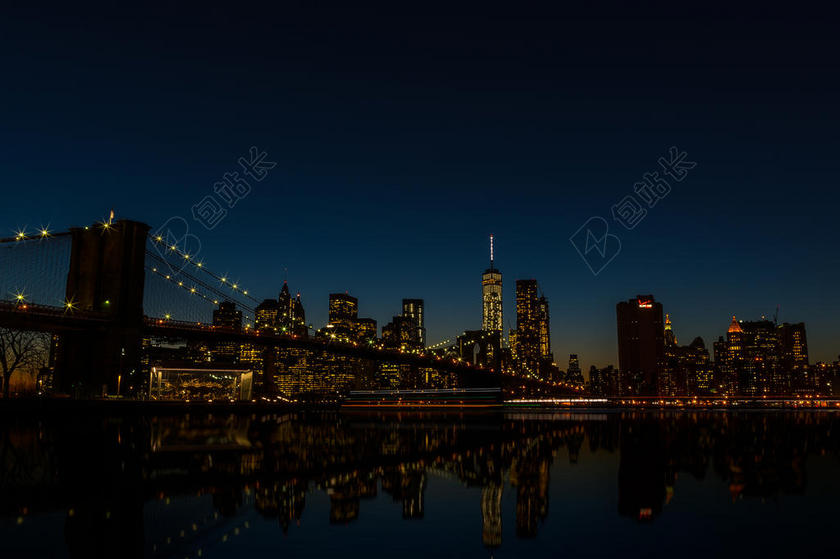 桥 - 建筑 - 城市 - 城市景观 - 灯 - 城市 - 夜晚