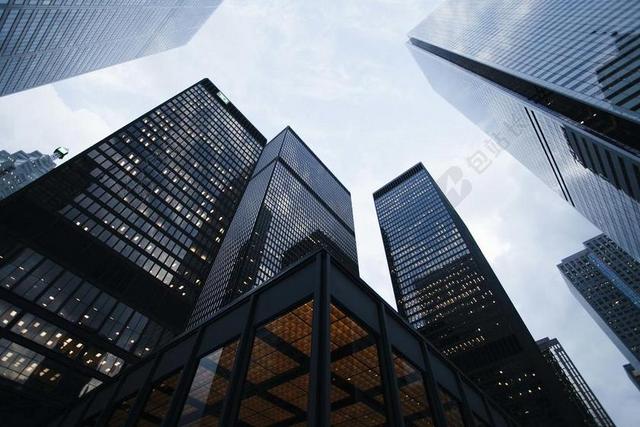 建筑设计高端精英商业现代化高楼背景图片