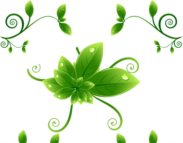 绿色环保清洁保护绿色植物素材