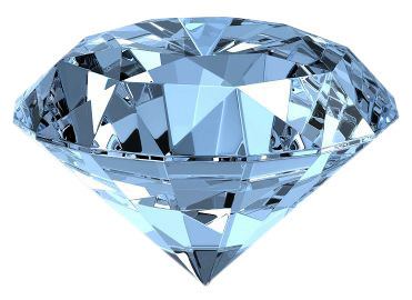 经典蓝色钻石设计素材