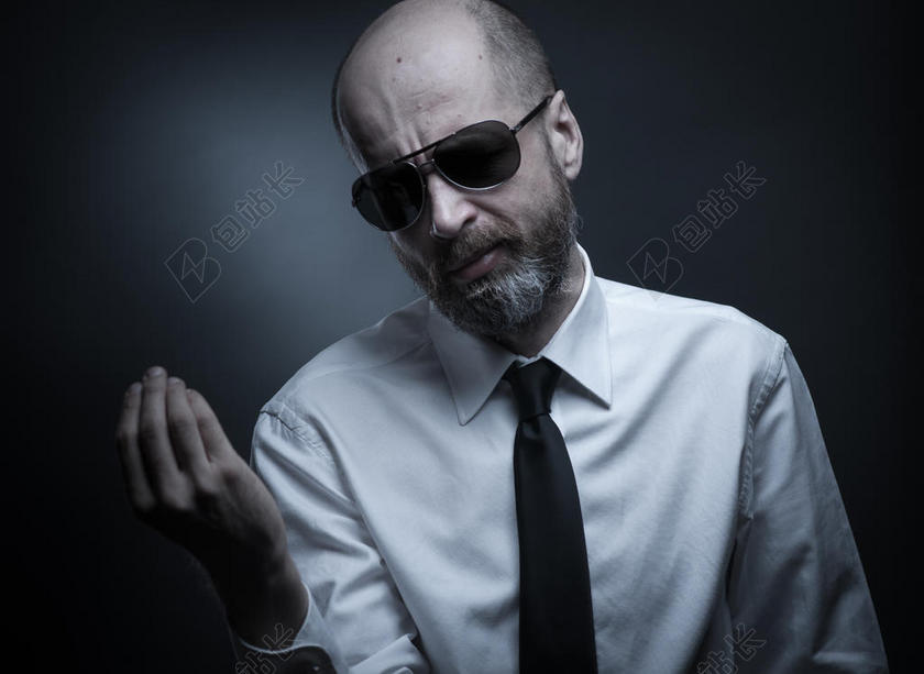 秃头 - 眼镜 - 时尚 - 的家伙 - 男人 - 时尚