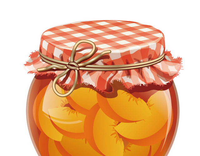 黄桃罐头水果食品