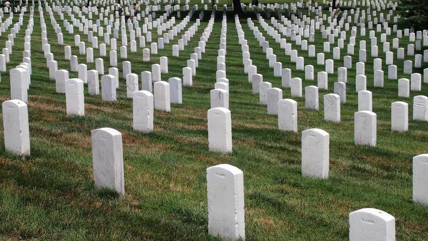 坟场 阿灵顿 华盛顿 墓碑 军事公墓