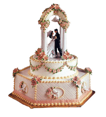 多层婚礼蛋糕素材