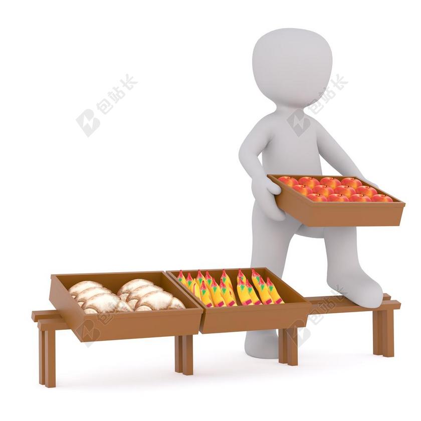 广告艺术市场摆摊背景图片