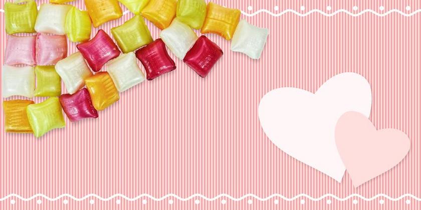 彩色食物彩色美丽糖果背景图片