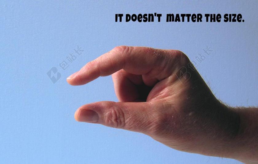 鸡汤鸡血安慰手势厚度小问题放轻松背景图片