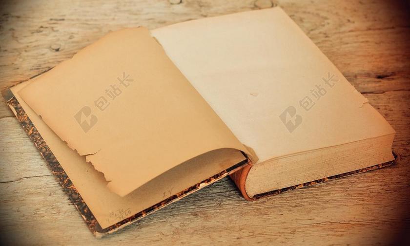 本书 老 古董 页 空页 书页 复古的外观 年份 自由文本