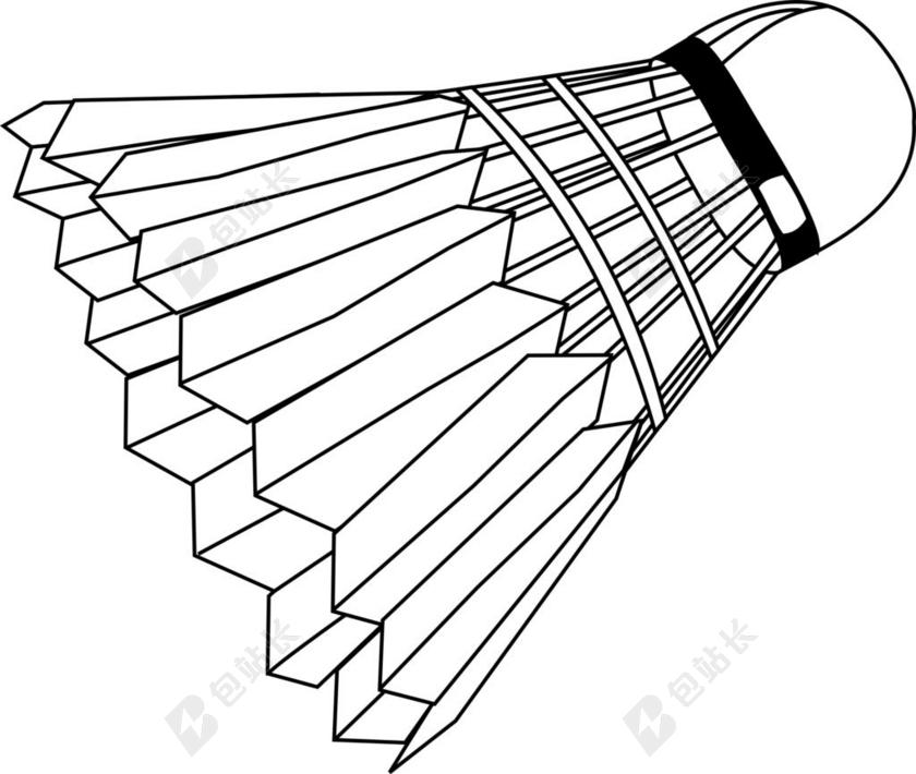 羽毛球 游戏 毽球 体育