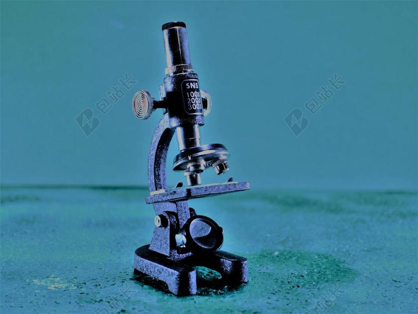 生物化工工具设备显微镜初级科普教育宣传图片