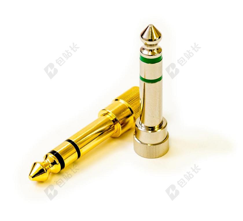 电子设备电子产品配件插头接口饮音频音乐输入输出背景图片