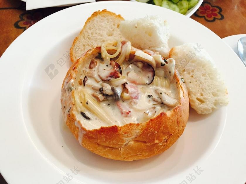 泛系 卡萨 快速是 滑腻的面团 意大利面 食品 餐饮 美味