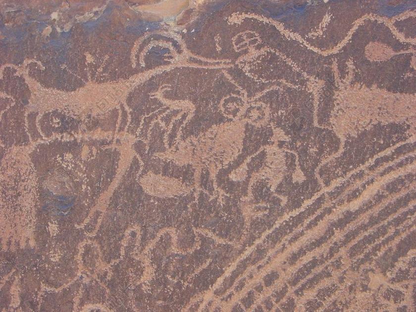 岩画 岩石艺术 犹他州 古代 PETROGLYPH 石 历史