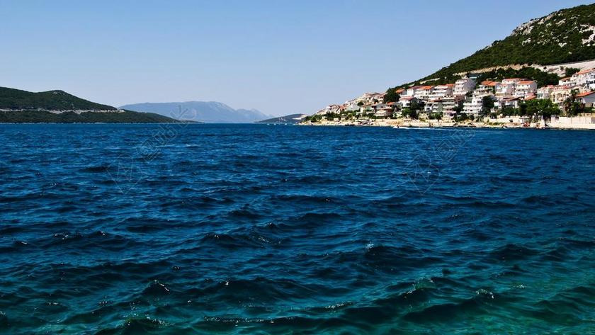 山 海 水 建筑物 城市 假期 欧洲 旅行 旅游 夏天