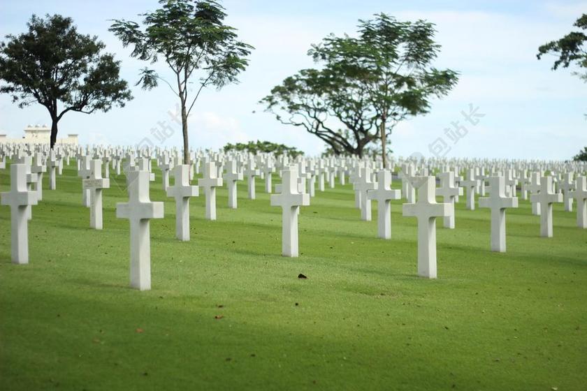 清新战争纪念碑背景图片