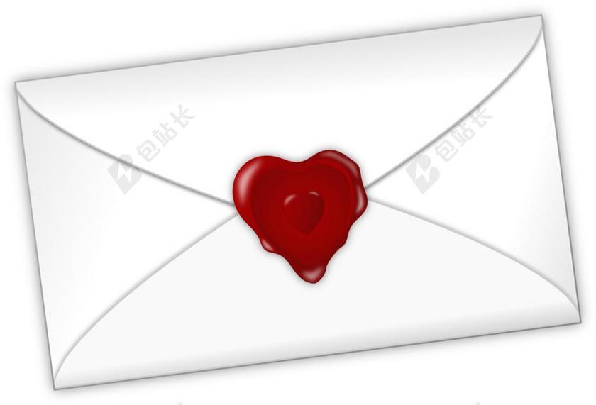 广告简约情人的信宣传背景图片