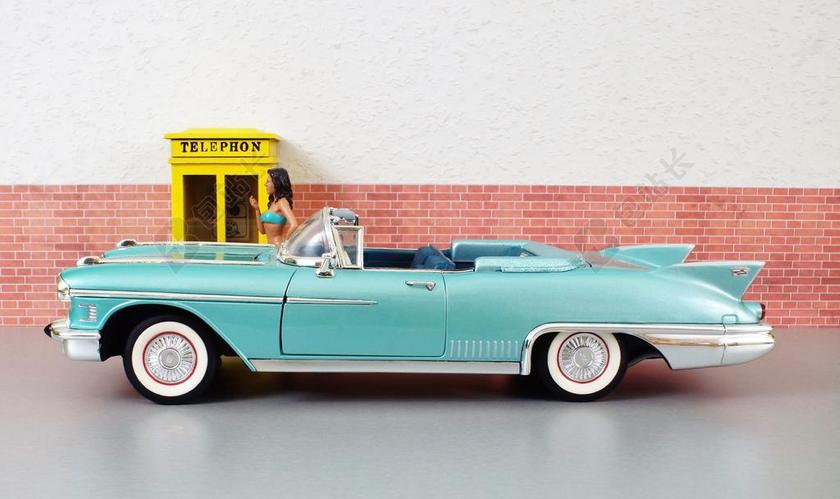 模型车 凯迪拉克 凯迪拉克埃尔多拉多 汽车 老 玩具车 美国