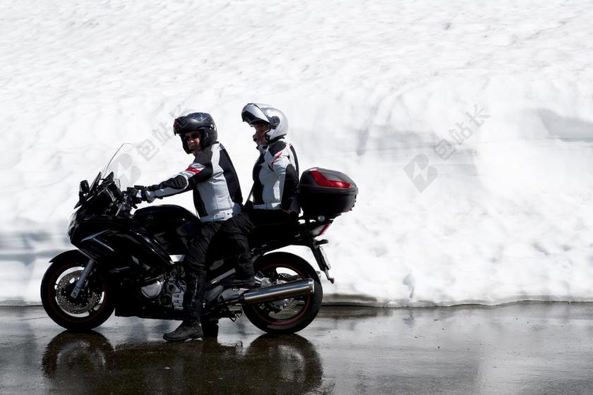 旅游自然摩托车自驾游背景图片