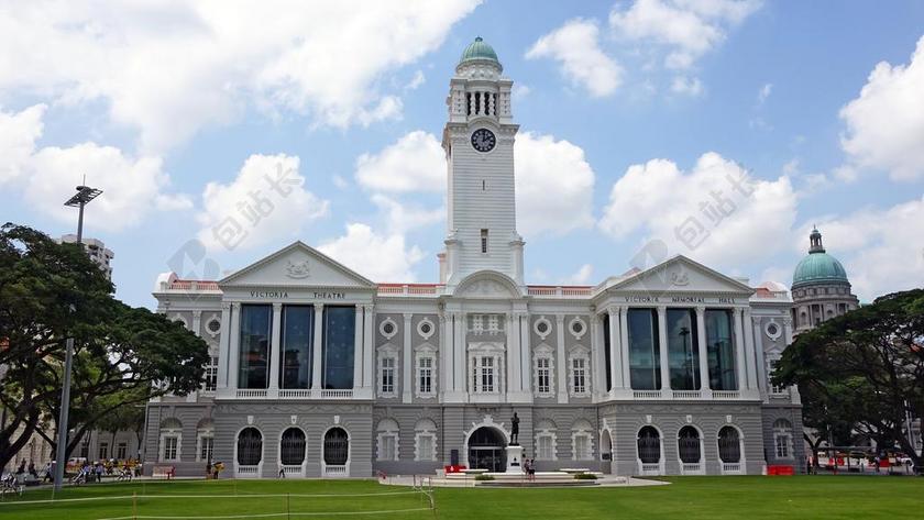 新加坡 维多利亚剧场 维多利亚纪念馆 英国 时钟 音乐会 里程碑