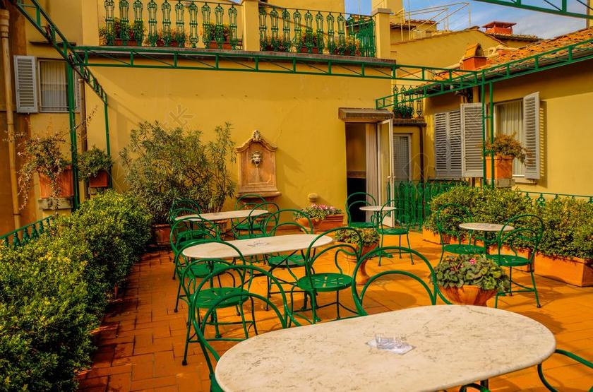 天台餐厅 佛罗伦萨 天台 意大利 天空 云 城市 建筑物