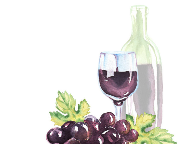 葡萄酒葡萄素材