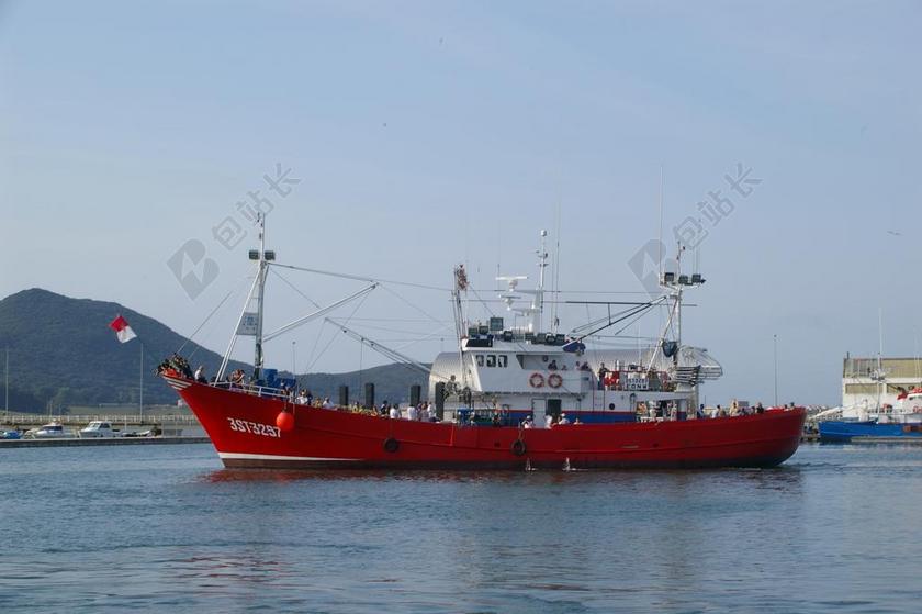 船 钓鱼 端口 海 渔民 魅力 旅游