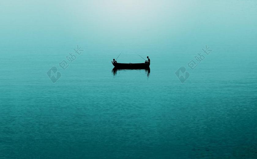 船 渔 钓鱼 海洋 人 海 侧影 水 船舶
