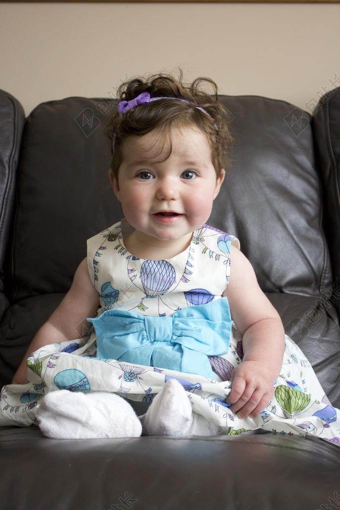 婴儿 年轻 微笑 一天的梦想 儿童 女孩 可爱 幸福 开朗