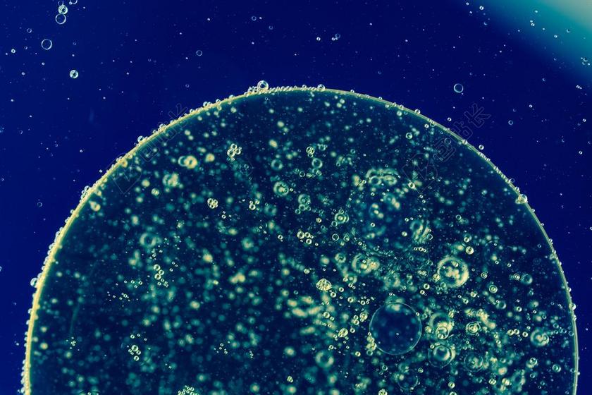 星空绚丽圆形花瓣背景图片