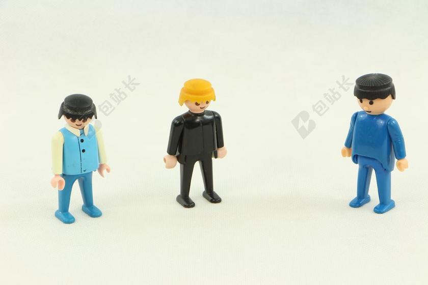 魔比 乐高玩具 塑像 业务 会议