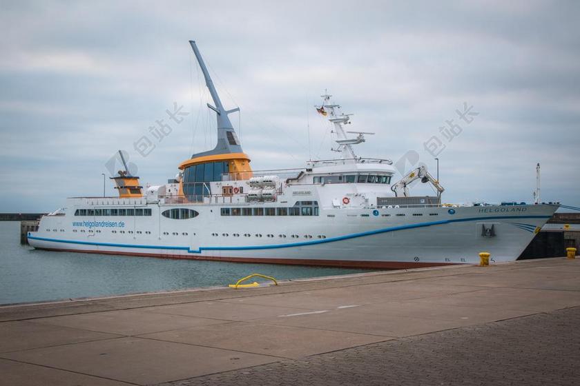 MS 赫尔戈兰 天星渡轮码头 引导 格兰 渡轮 船舶 水 航运