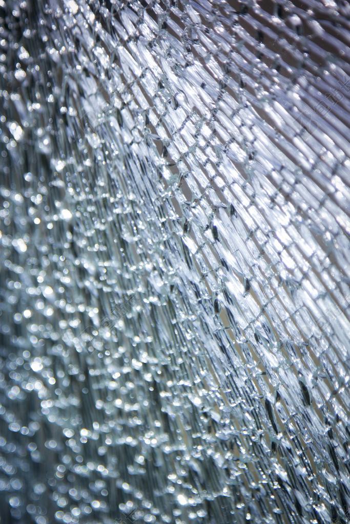 碎的玻璃 粉碎 玻璃 玻璃 破碎 窗口 裂纹 损害 销毁