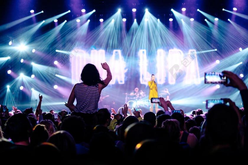 摄影唯美音乐会现场背景图片