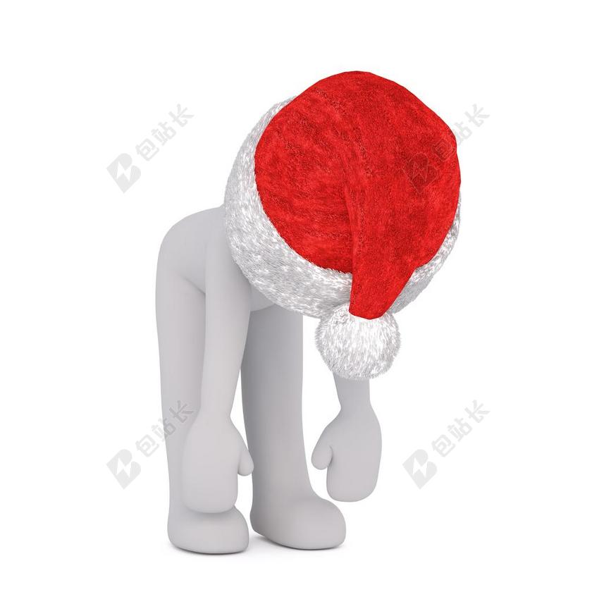 摄影清新低头的白色男子背景图片