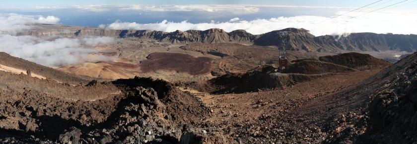 特内里费 泰德 火山 山 天空 地质 景区