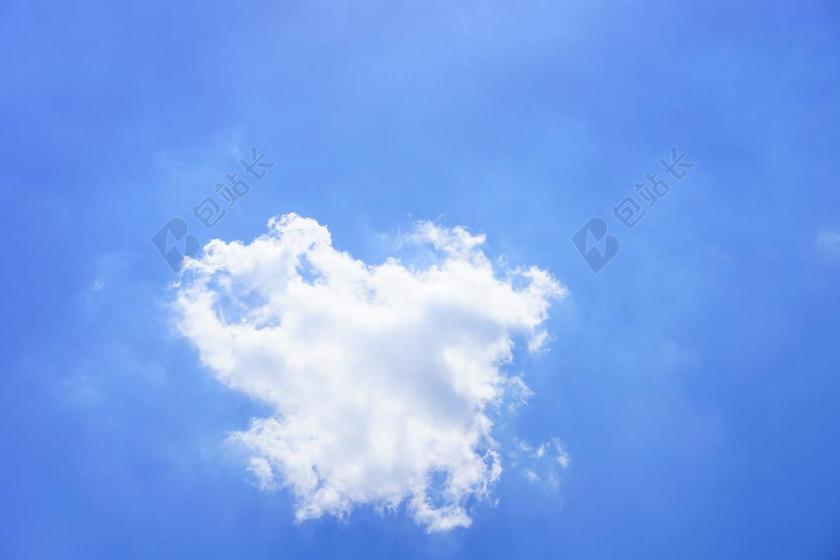 云 积云 夏日的一天 天空 蓝色 阳光 阳光灿烂的日子 积雨云