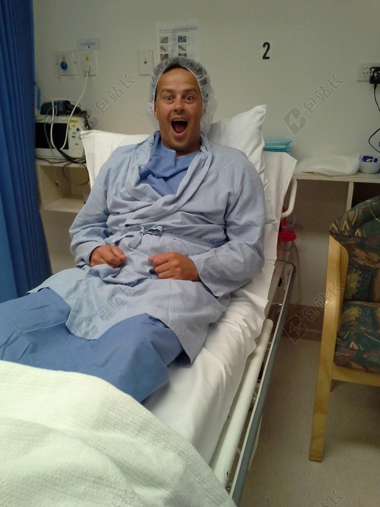 病人在病房的图片