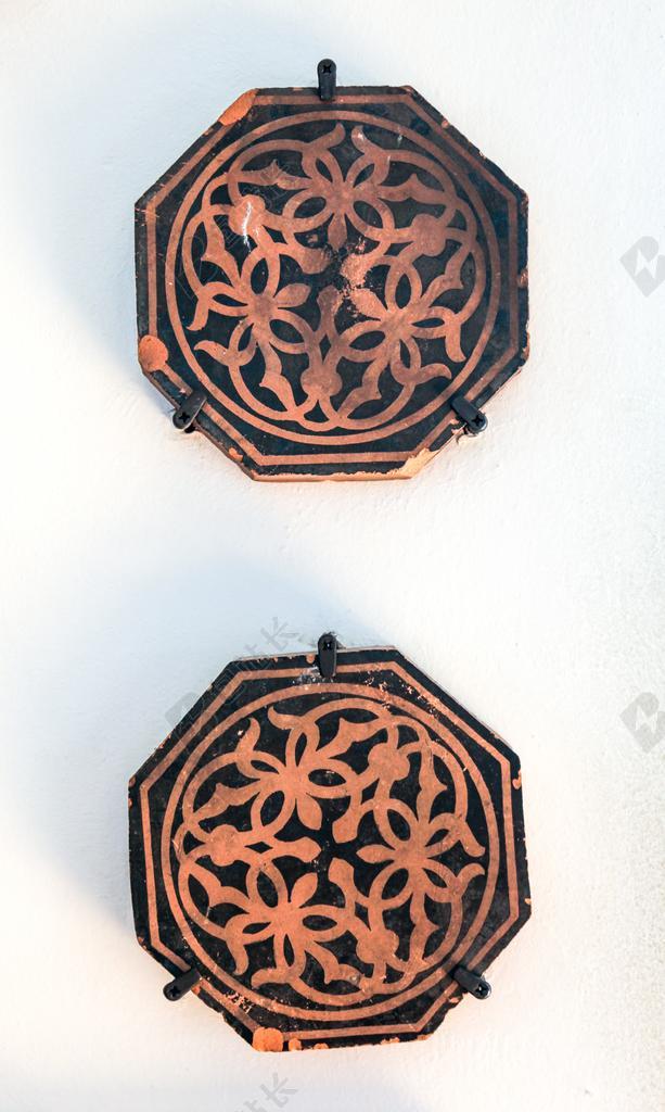 饰品 木材 画 老 博物馆 边境 帧 模式 装修 展览