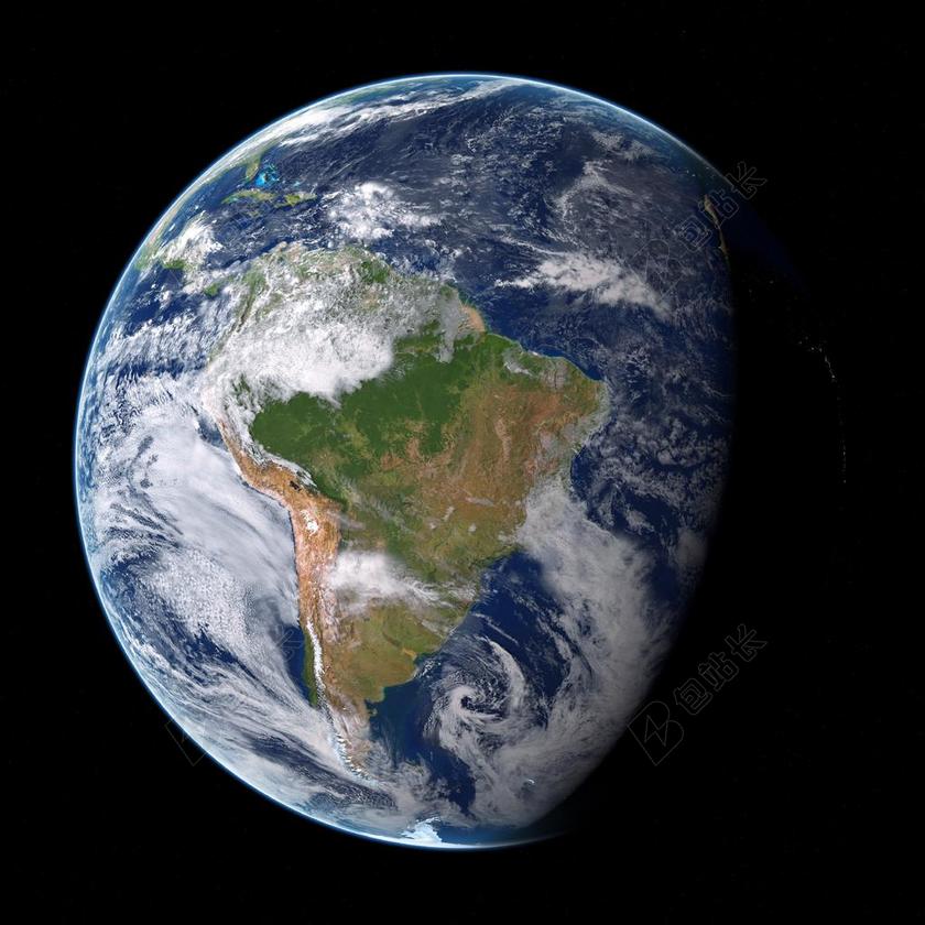 广告简约地球表面景象宣传背景图片