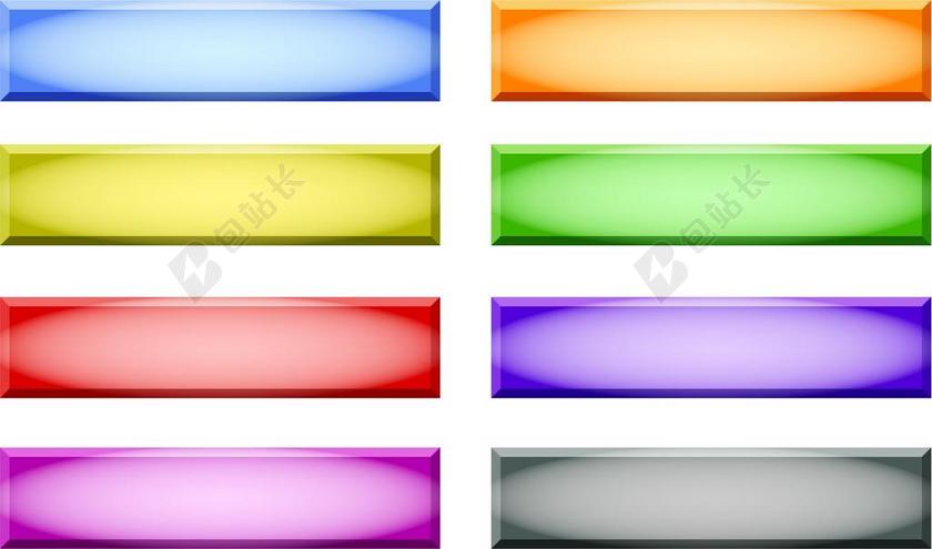 互联网科技七彩图标背景图片