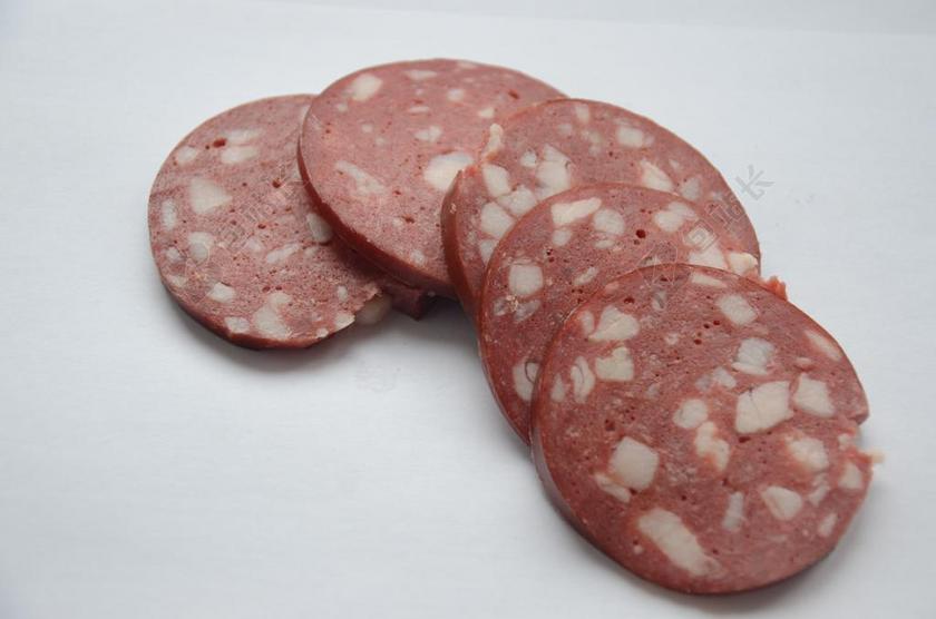 香肠 切片 营养 美味 简单的下酒菜 培根