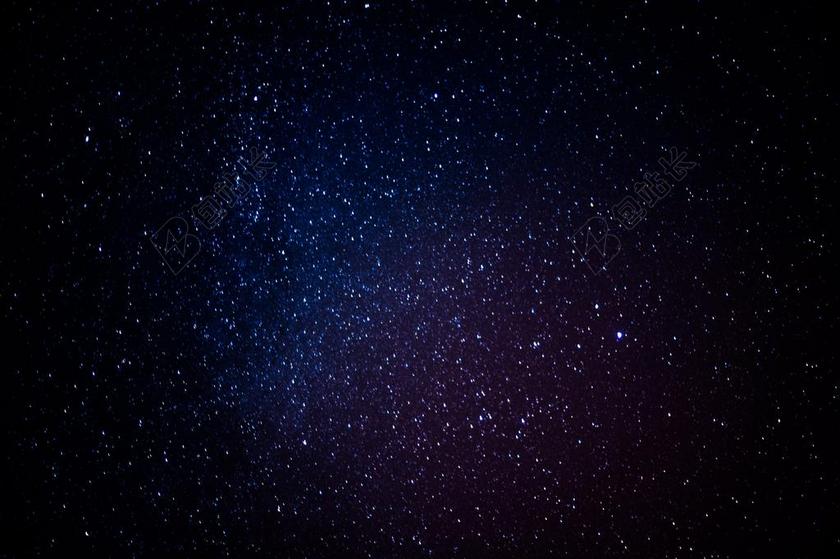 夜晚天空自然繁星宇宙银河美丽夜空背景图片