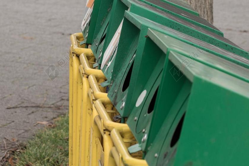 垃圾桶 集装箱 垃圾 垃圾分类 处置 废弃物 废物处置 回收