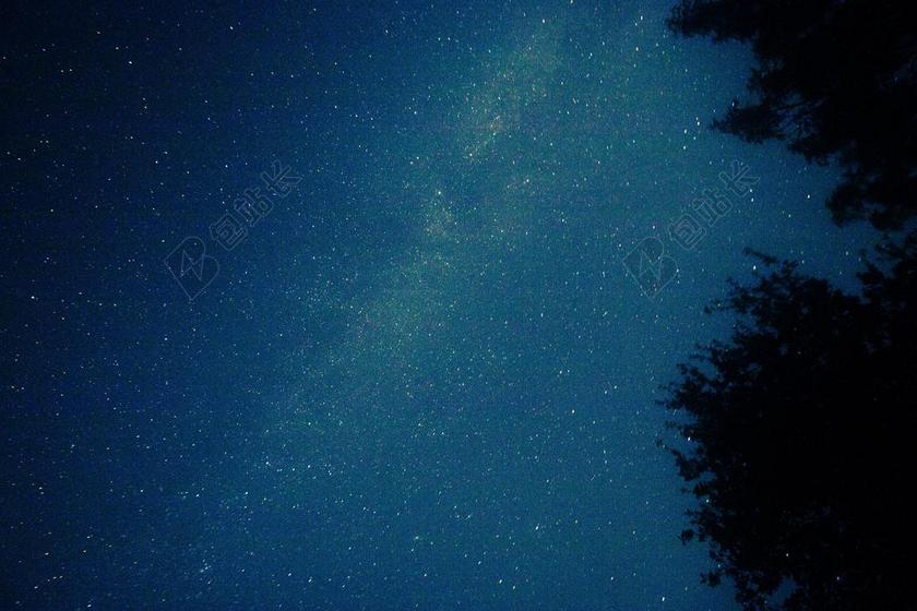 夜晚星光星空星海自然景观背景图片