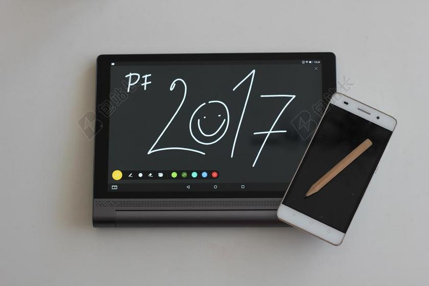 科技智能手写板背景图片