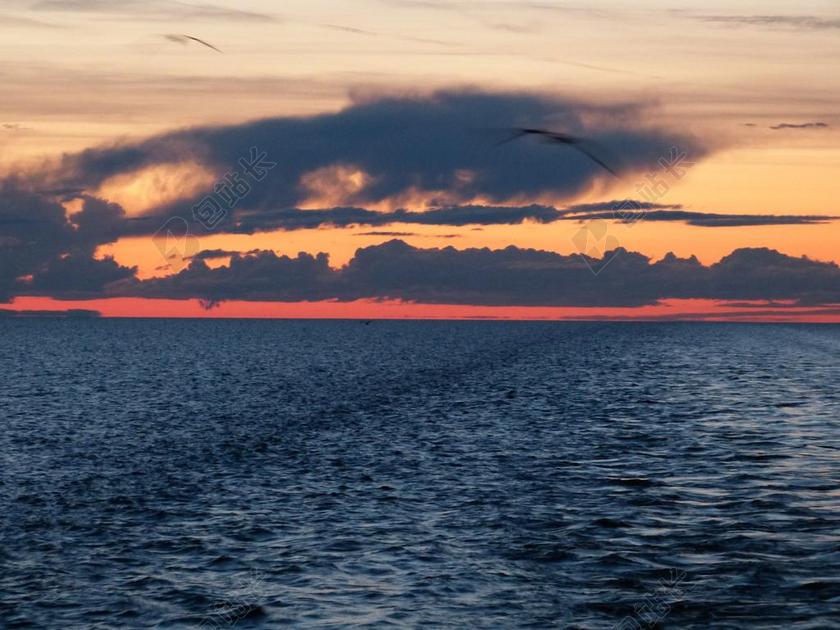 户外自然景观海水湖水旅游度假背景图片