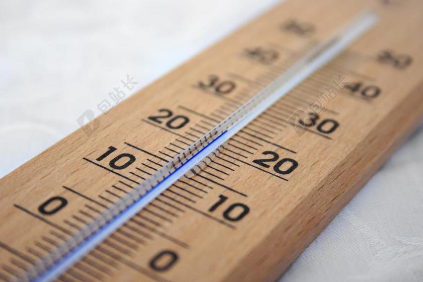 木质纹理温度标识刻度背景图片